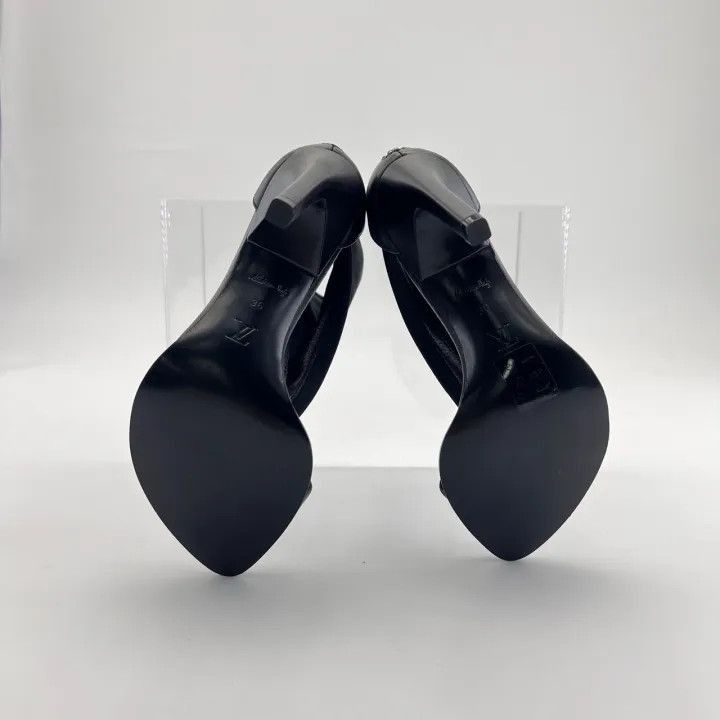 Louis Vuitton Louis Vuitton Black High Heel Shoes for Women -2508 Size US 6 / IT 36 - 4 Thumbnail