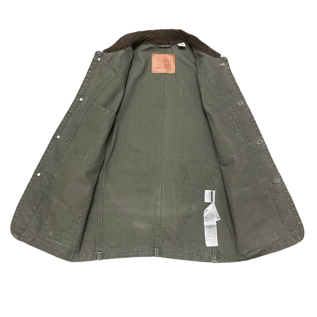 Levi's Vintage Levis Canvas Chore Jacket Gold Button Size US S / EU 44-46 / 1 - 6 Thumbnail