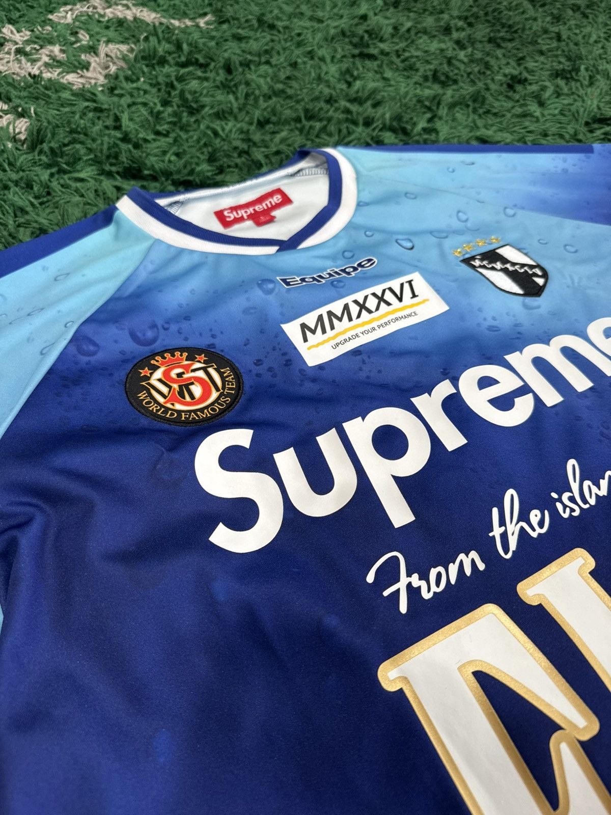 Supreme Supreme Fiji Soccer Jersey Size US L / EU 52-54 / 3 - 2 Thumbnail