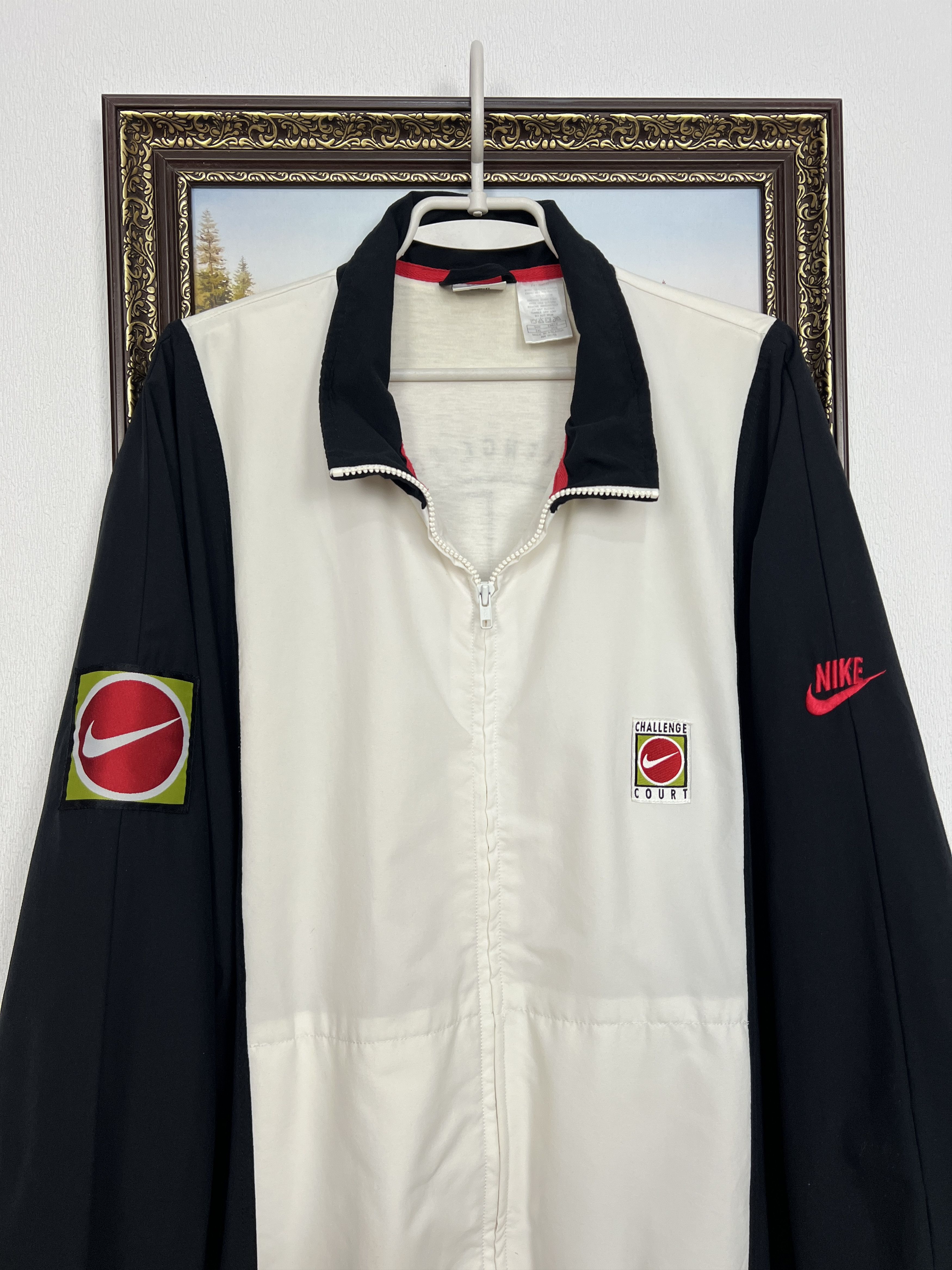 Nike Vintage Challenge Court Andre Agassi Jacket Tennis Track Top Size US XXL / EU 58 / 5 - 4 Thumbnail