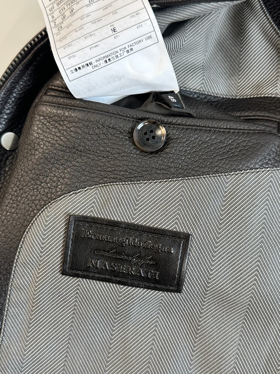 Ermenegildo Zegna Ermenegildo Zegna x Maserati Deerskin Vest / Size 48 Size US M / EU 48-50 / 2 - 6 Thumbnail