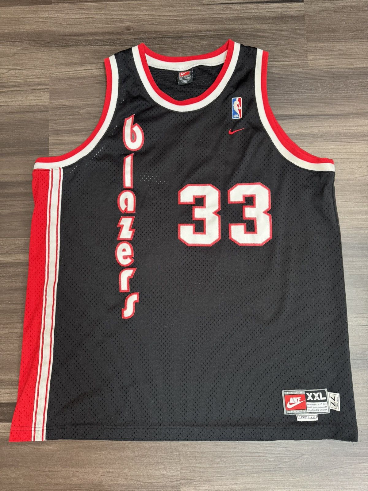 Nike Trail Blazers Shareef Abdul-Rahim #33 NBA Stitched Jersey Size US XXL / EU 58 / 5 - 1 Thumbnail