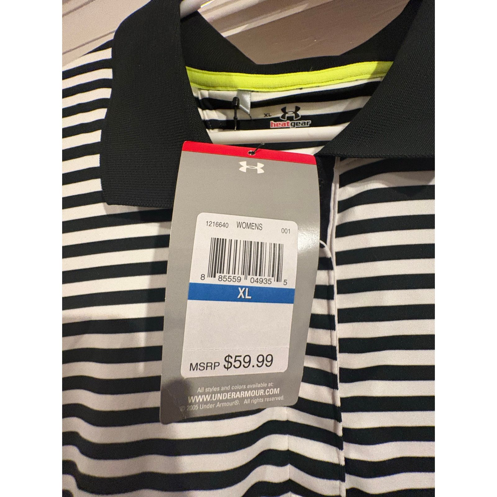 Under Armour Under Armour Men’s HeatGear Polo Shirt XL NWT Size US XL / EU 56 / 4 - 8 Thumbnail