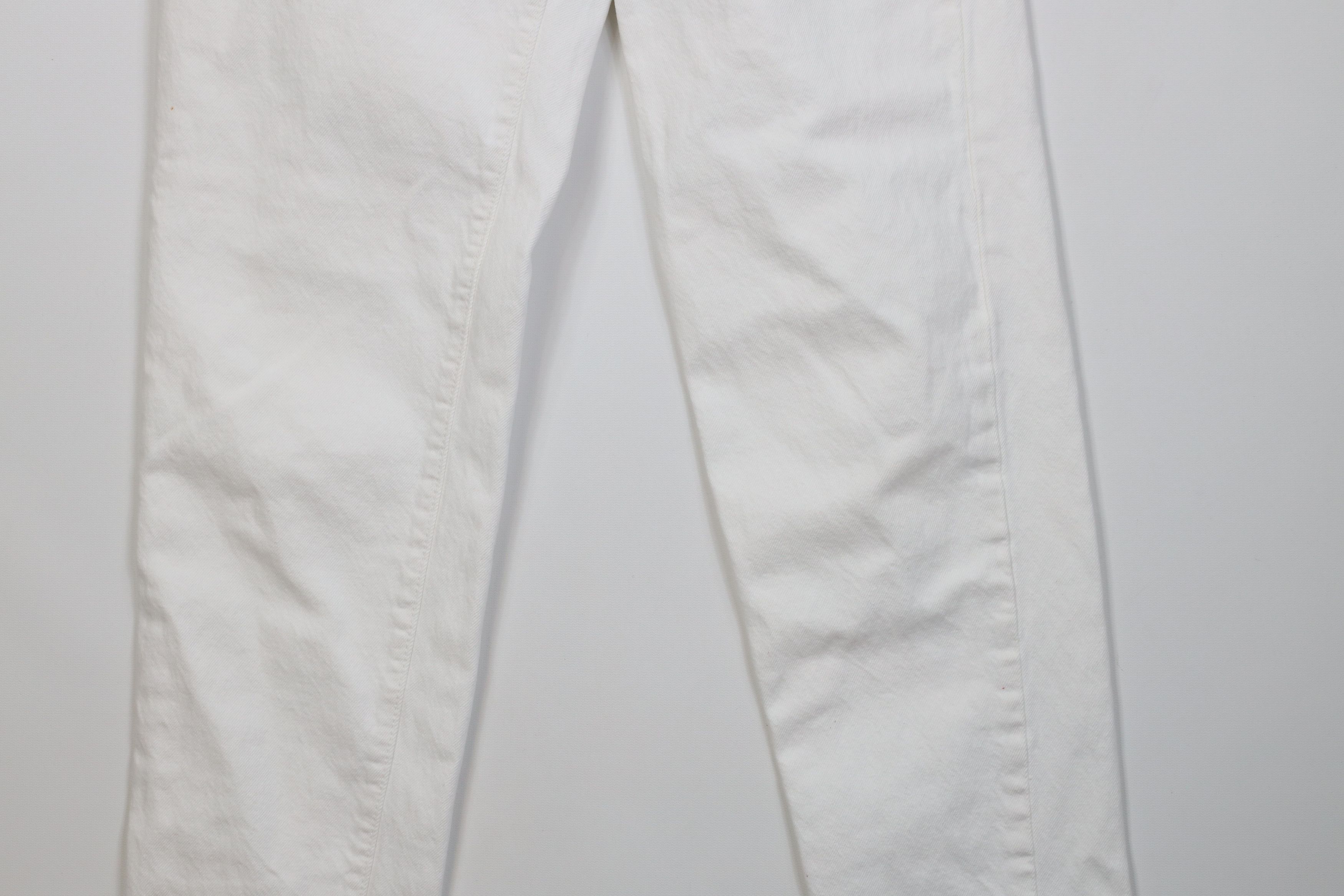 Levi's Vintage 90s Levis 544 Relaxed Tapered Leg Jeans White USA Size 32" / US 10 / IT 46 - 4 Thumbnail