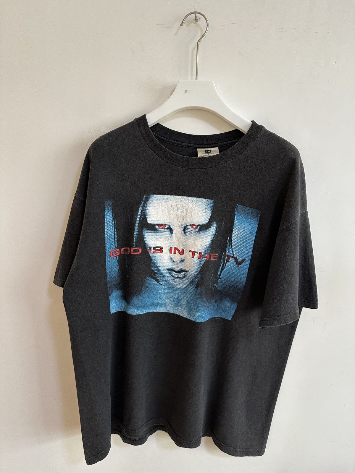 Vintage Vintage Marilyn Manson tee 1998 Size US XL / EU 56 / 4 - 1 Thumbnail