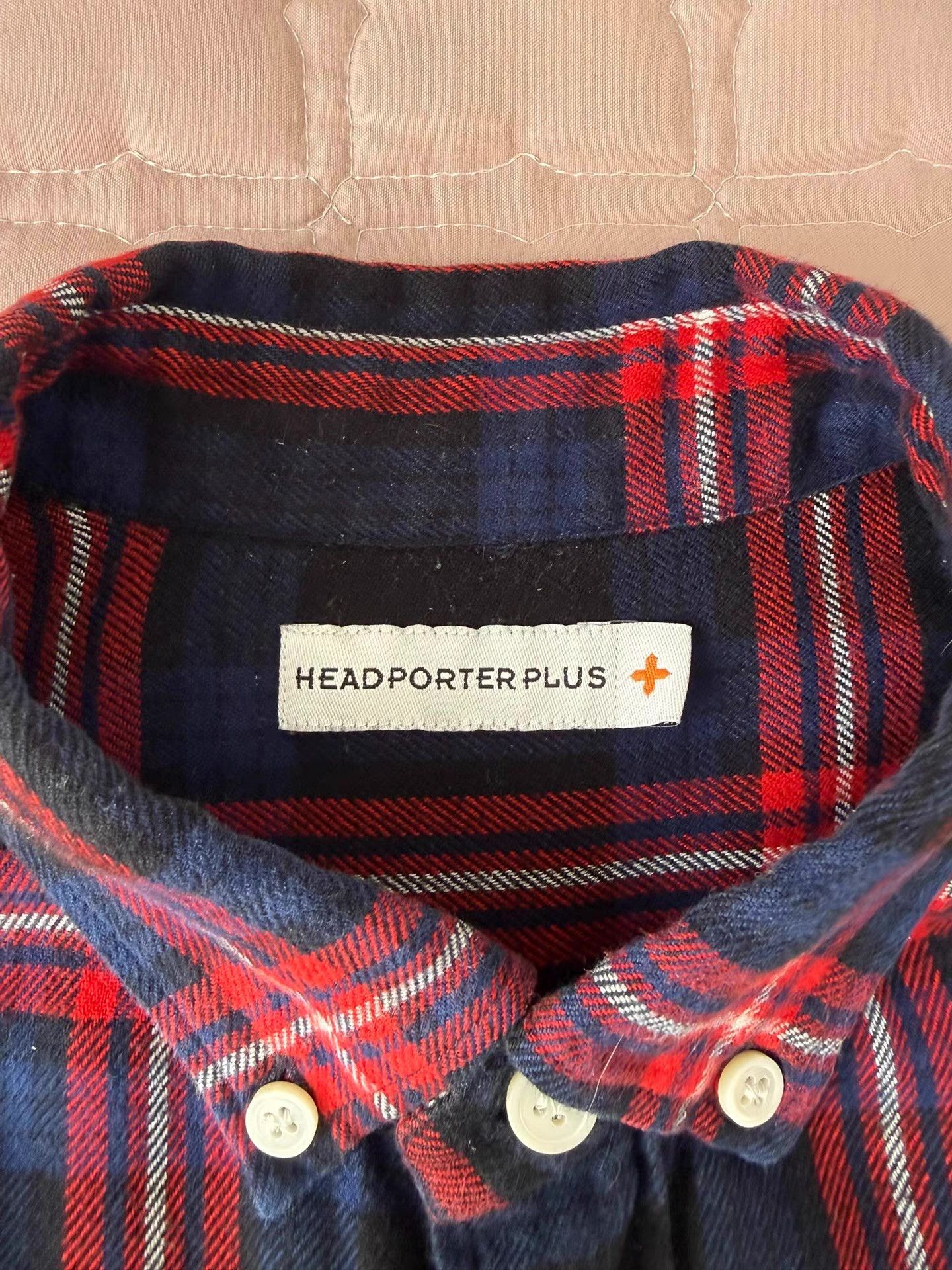 Head Porter Head Porter Plus Flannel Plaid Long Sleeve Shirt Size US M / EU 48-50 / 2 - 7 Thumbnail