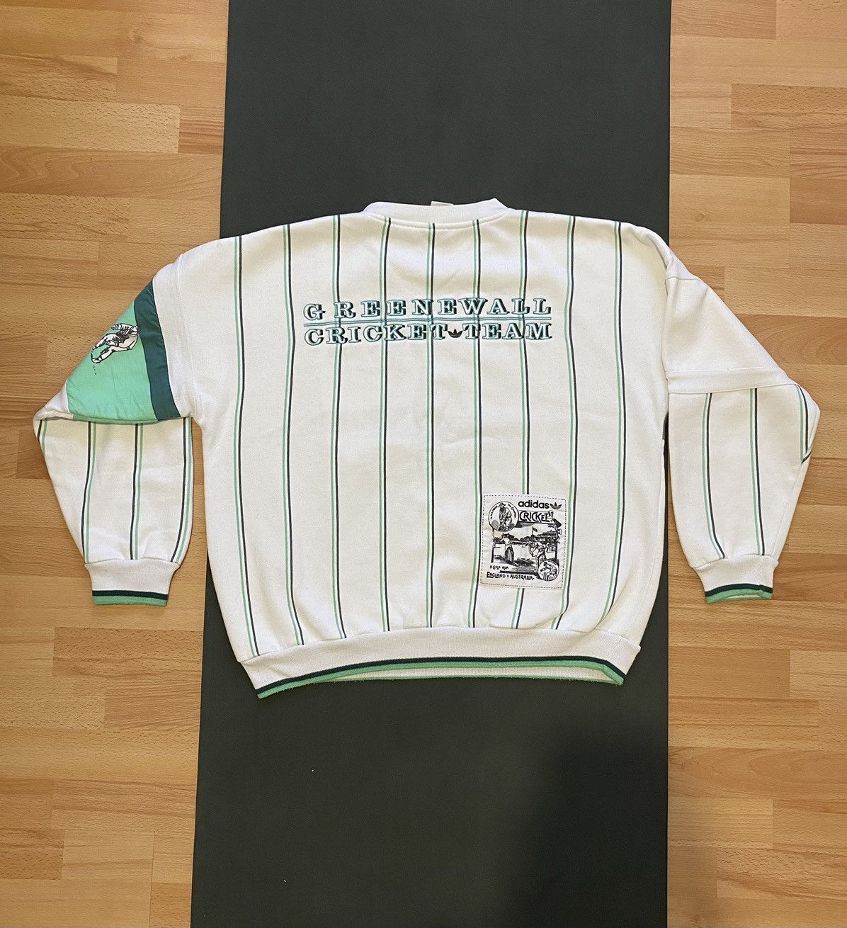 Adidas × Vintage 80's Adidas Cricket Sweatshirt Size US M / EU 48-50 / 2 - 6 Thumbnail