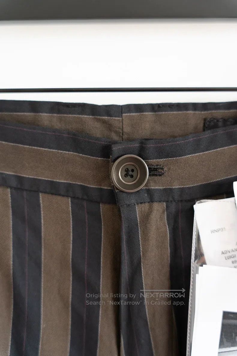Geoffrey B. Small Geoffrey b Silk wool striped trousers Size US 30 / EU 46 - 3 Thumbnail