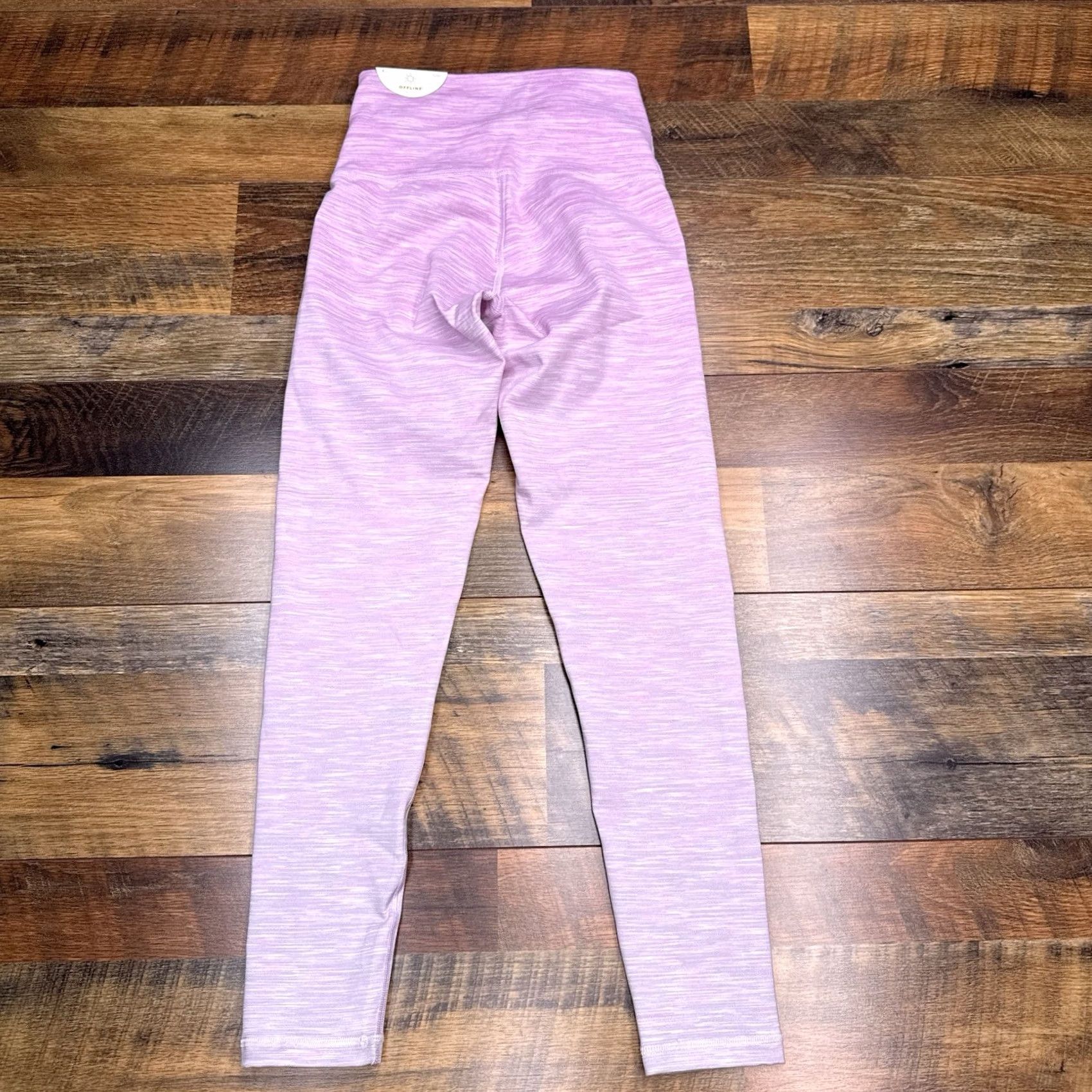 Vintage Offline Leggings Womens Small Short Pink High Rise Stretch New Size 28" / US 6 / IT 42 - 2 Thumbnail