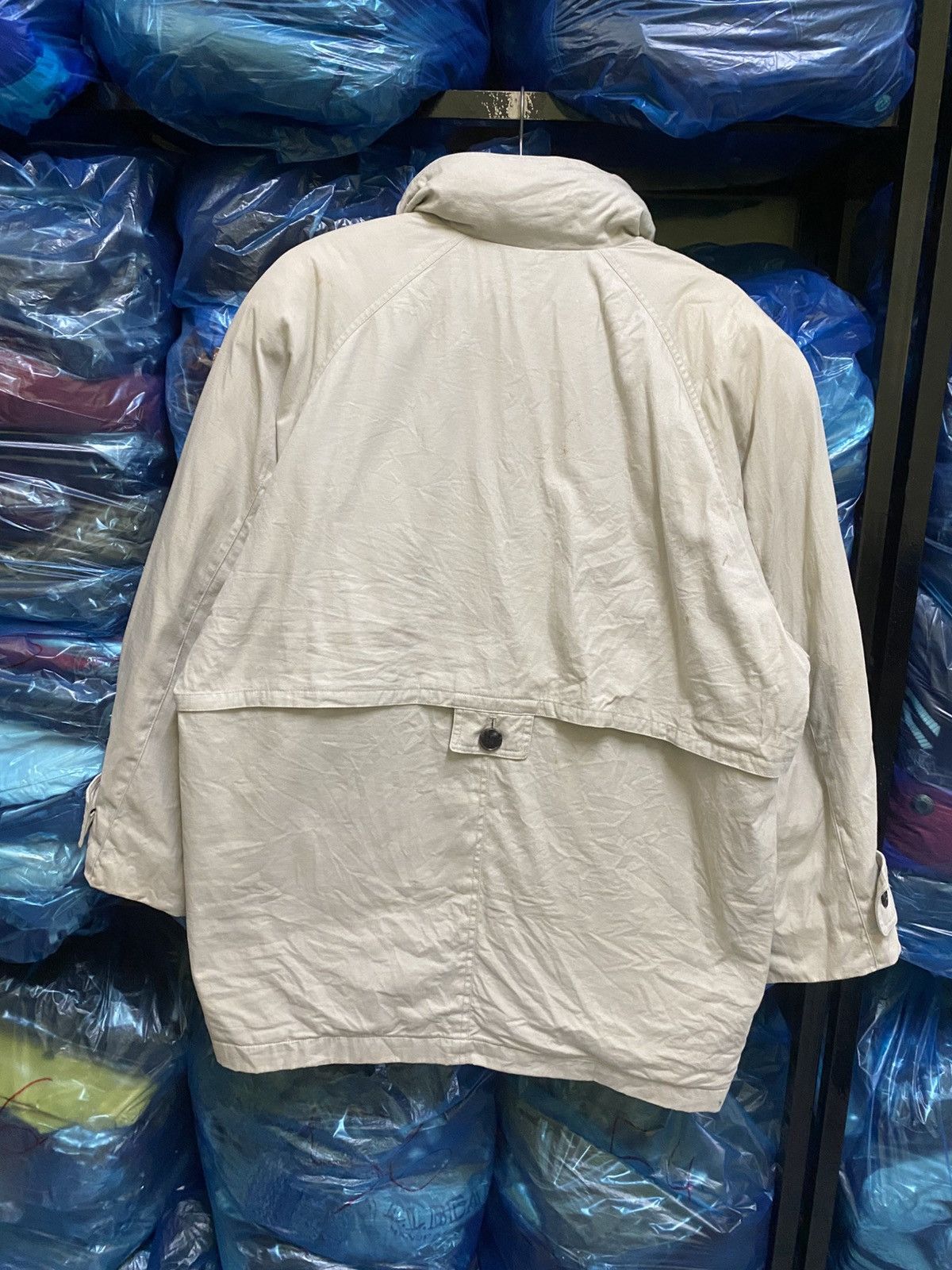 Carven VINTAGE 90S CARVEN BEIGE WORKER JACKET Size US L / EU 52-54 / 3 - 8 Thumbnail
