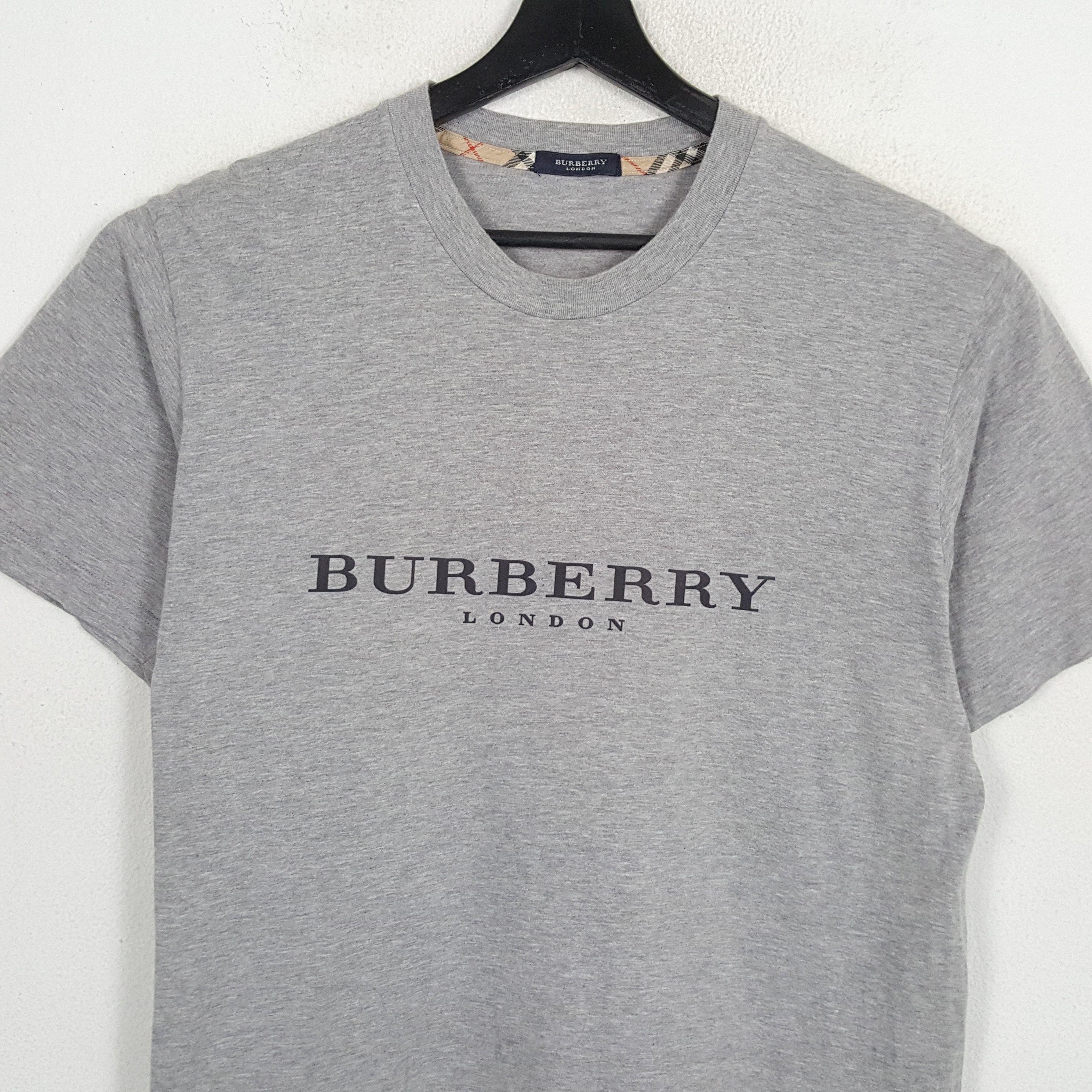 Burberry × Vintage BURBERRY LONDON Casual Style Custom Tshirt Size US M / EU 48-50 / 2 - 2 Thumbnail