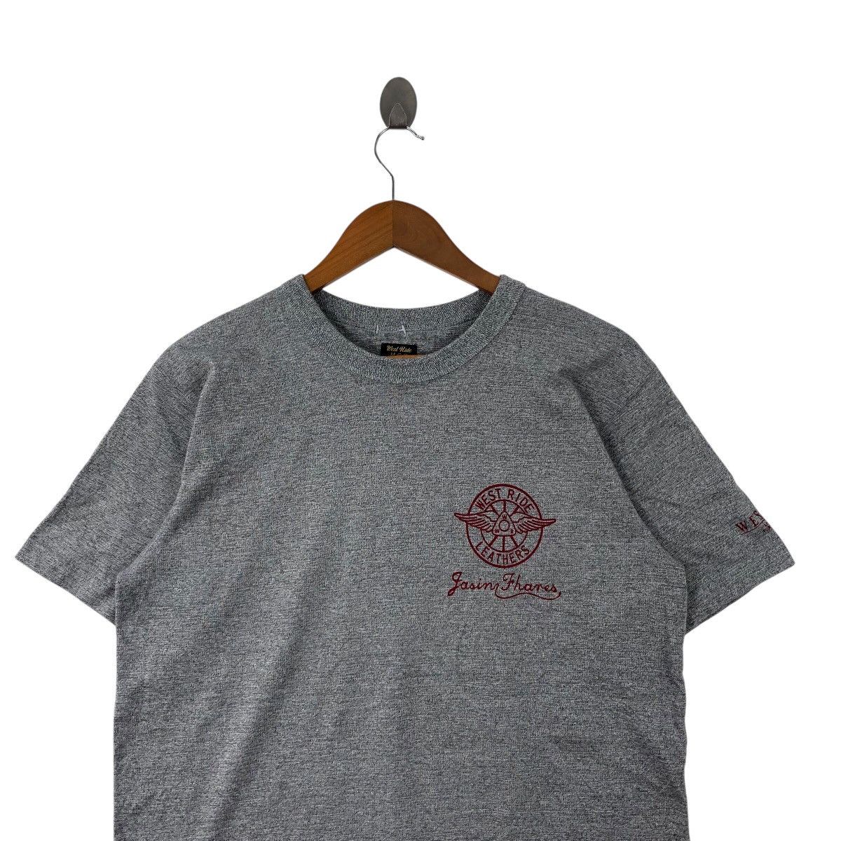 Japanese Brand × TOYS McCOY × The Real McCoy's Japanese Brand WEST RIDE MCCOY Motorcycle Made InUsa T-Shirt Size US M / EU 48-50 / 2 - 4 Thumbnail