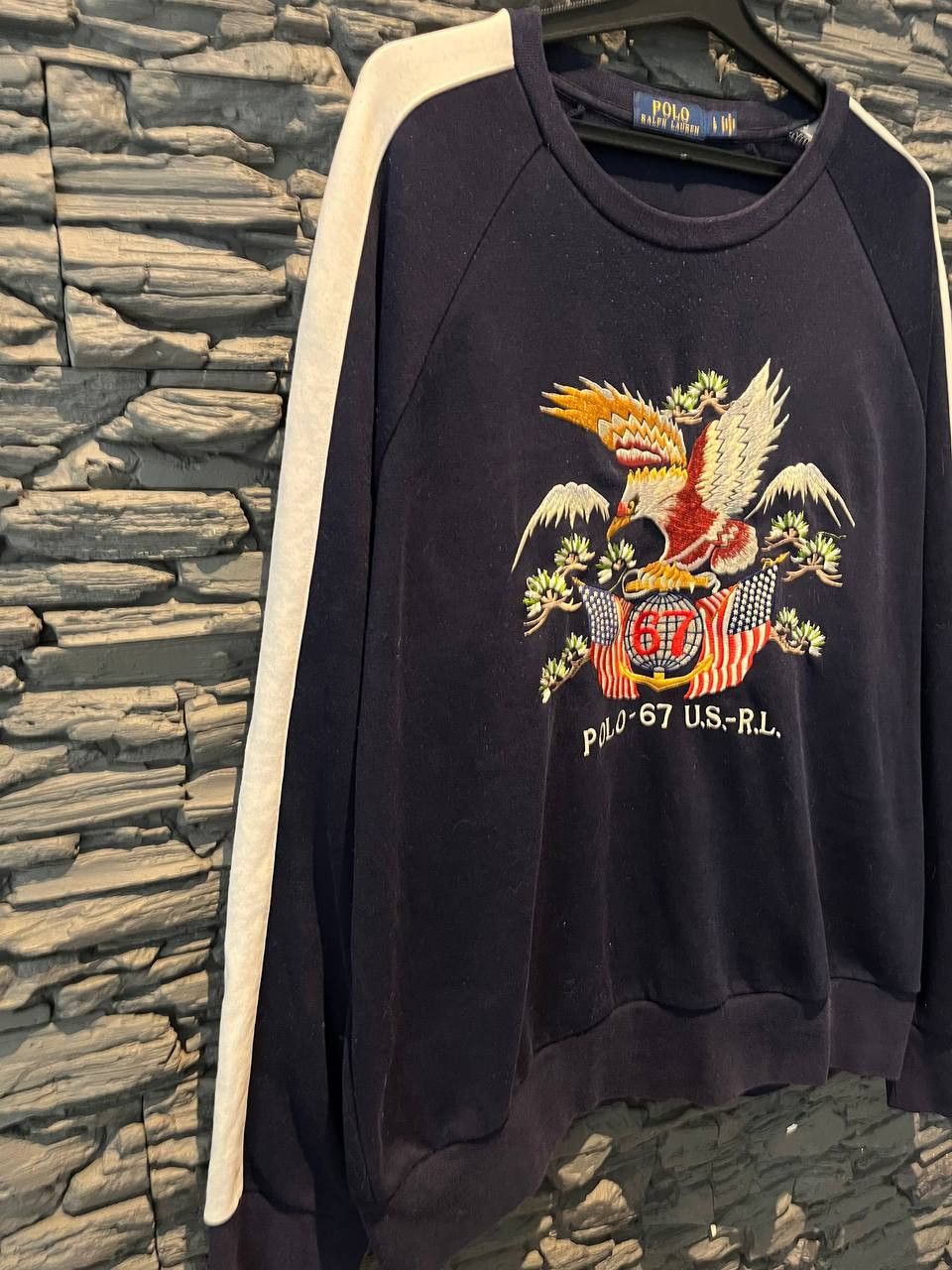 Polo Ralph Lauren VINTAGE Y2K POLO RALPH LAUREN RUGBY 90's Size US L / EU 52-54 / 3 - 2 Thumbnail