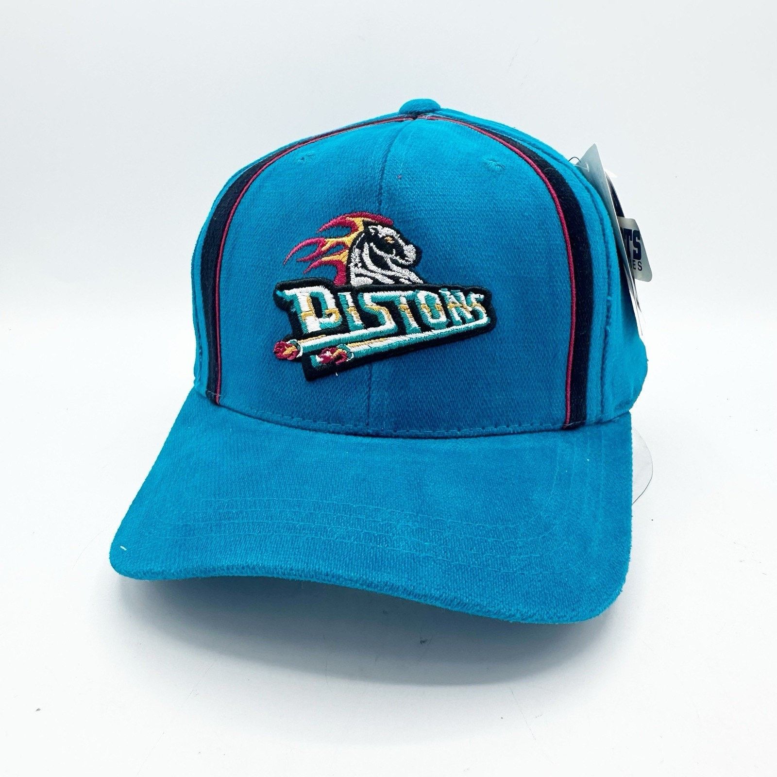 Sports Specialties Vintage NOS Detroit Pistons Sports Specialties Strapback Hat Size ONE SIZE - 1 Thumbnail