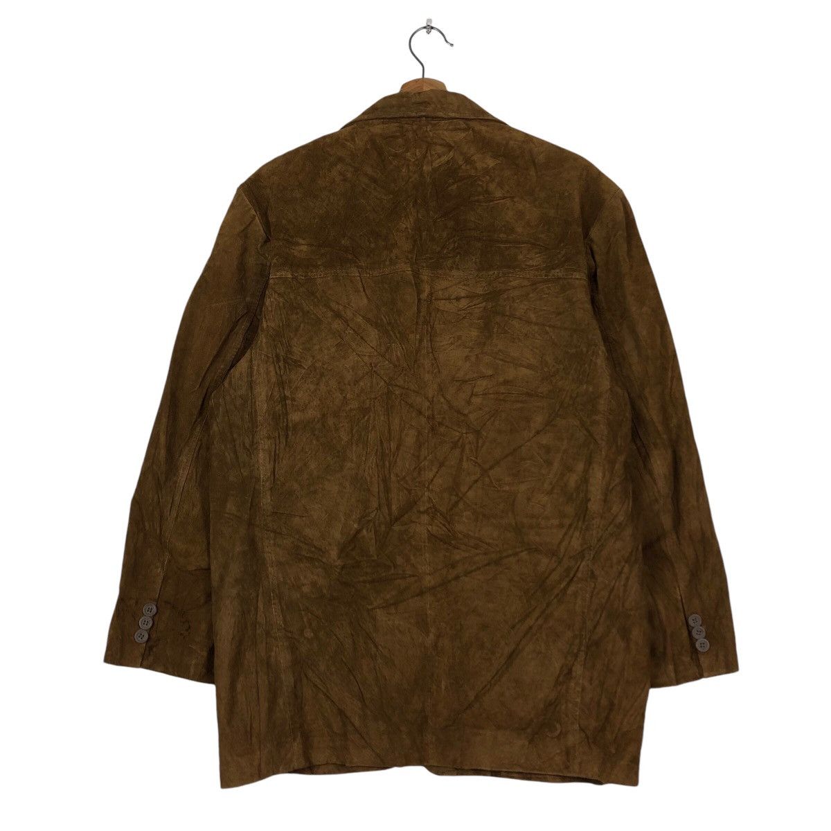 Japanese Brand 📌Vtg Genuine Leather Biker Jacket Vivre Club Issey Miyake Size US M / EU 48-50 / 2 - 9 Thumbnail