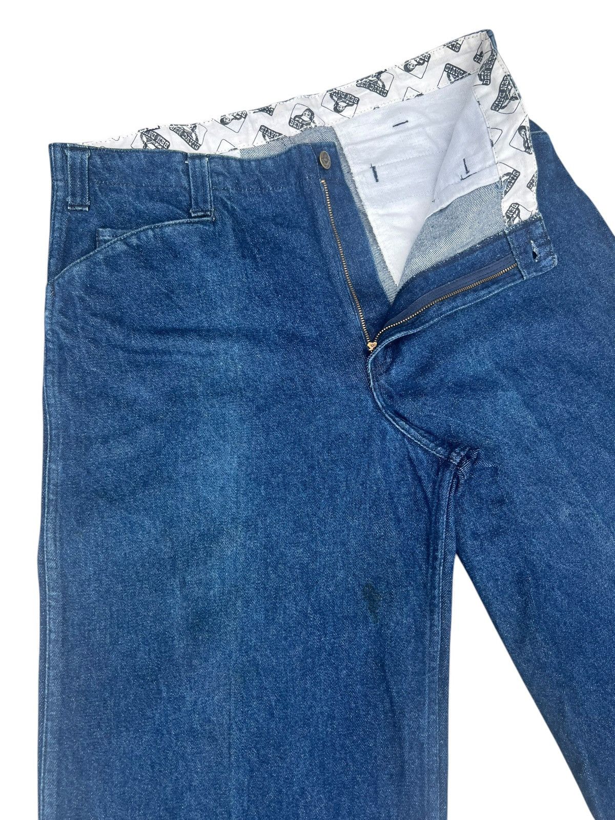 Ben Davis Vintage 90s Ben Davis Heavy Denim Gorilla Cut Baggy Jeans Size US 35 - 6 Thumbnail