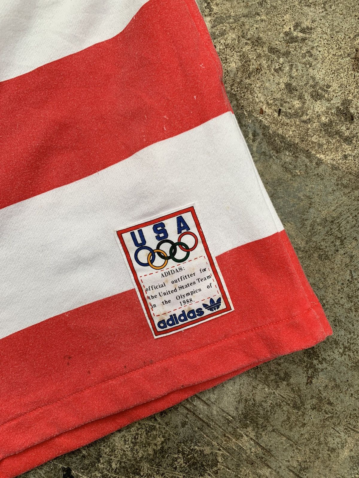 Adidas × USA Olympics × Vintage 1988s Adidas USA Olympics Shorts Size US 37 - 2 Thumbnail