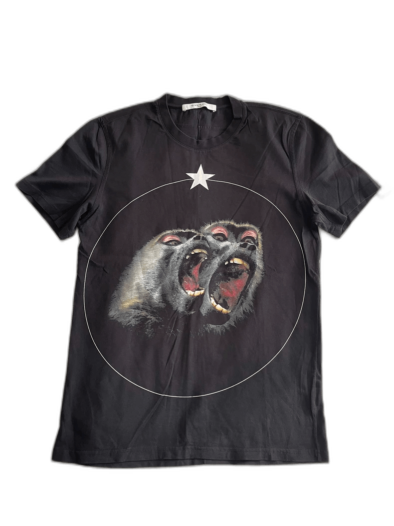 Givenchy Givenchy Givenchy Short Sleeve TShirt with Monkey Design - Size US S / EU 44-46 / 1 - 1 Thumbnail