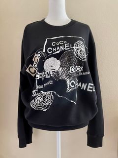 CHANEL, Tops, Chanel Tshirt Xl Black Rare Size