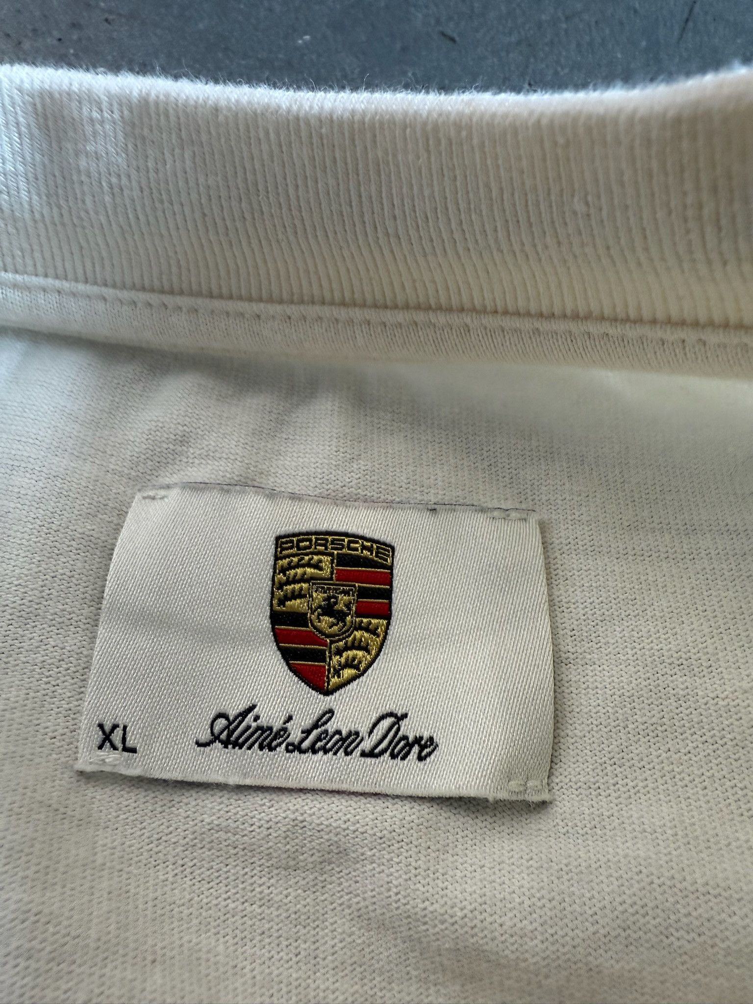 Aime Leon Dore × Porsche Design FW24 Aime Leon Dore X Porsche 993 Turbo Logo Long-Sleeve Tee Size US XL / EU 56 / 4 - 8 Thumbnail