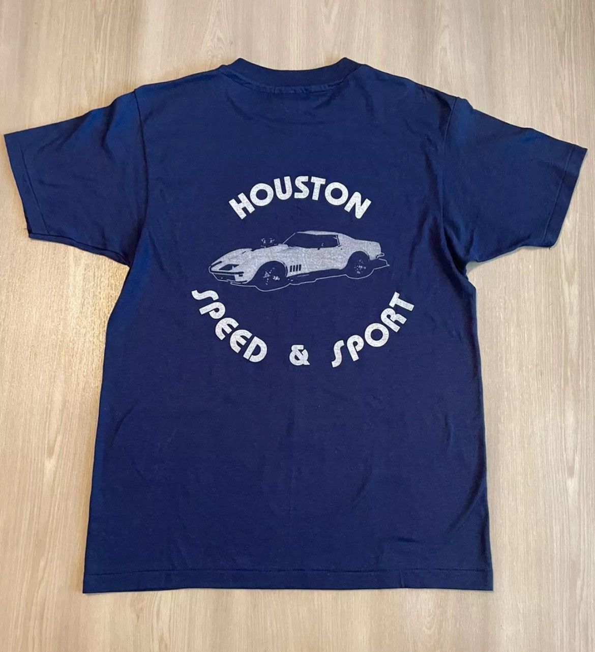 Vintage 80s Double Sided Houston Speed and Sport Street Showdown Med Size US M / EU 48-50 / 2 - 1 Thumbnail