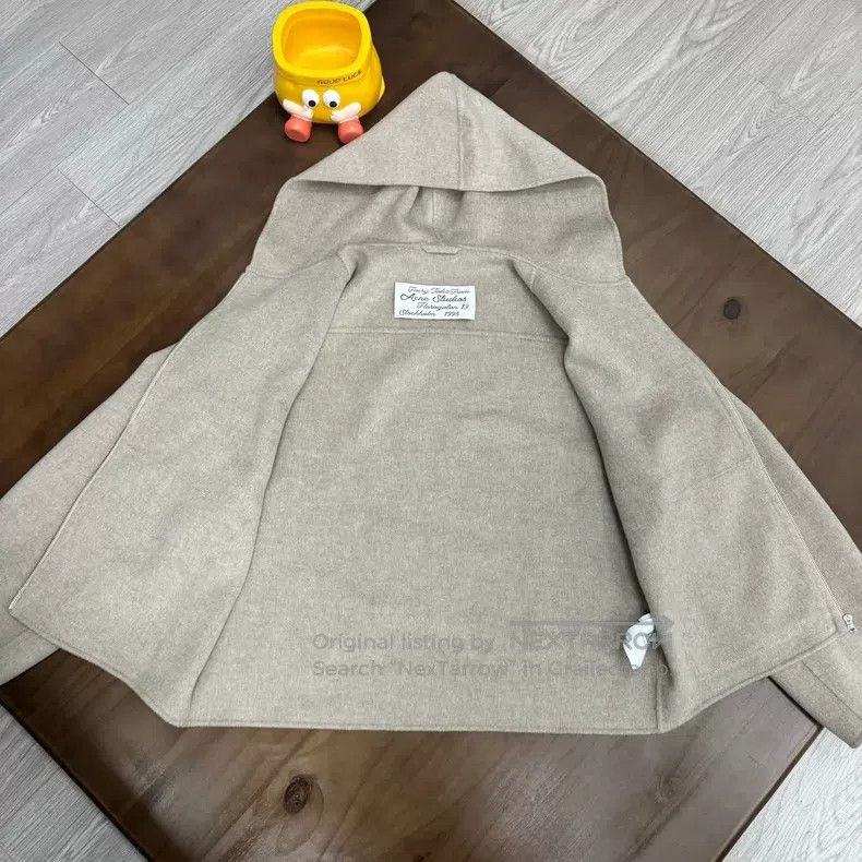 Acne Studios Acne Studios Oatmeal wool jacket Size US M / EU 48-50 / 2 - 3 Thumbnail