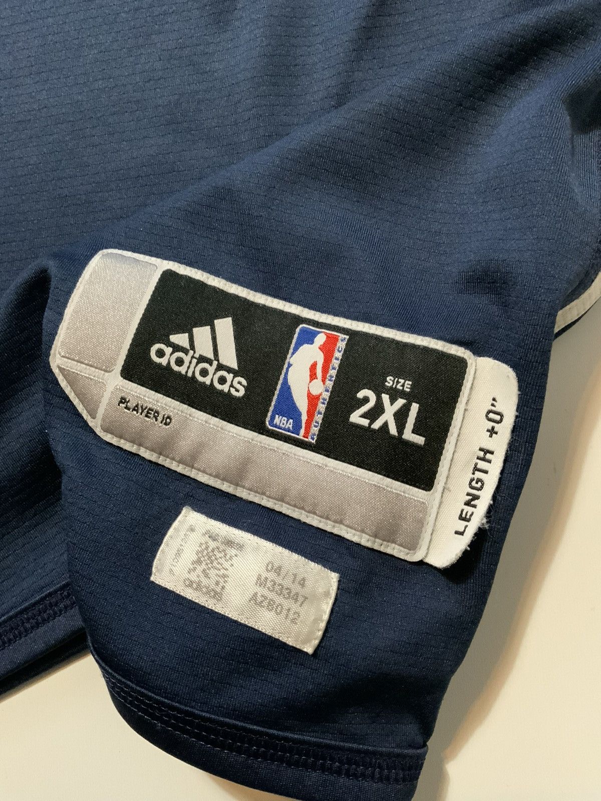 Adidas × NBA Indiana Pacers 2014-15 Reversible Team Issue Practice Jersey Size US XXL / EU 58 / 5 - 7 Thumbnail