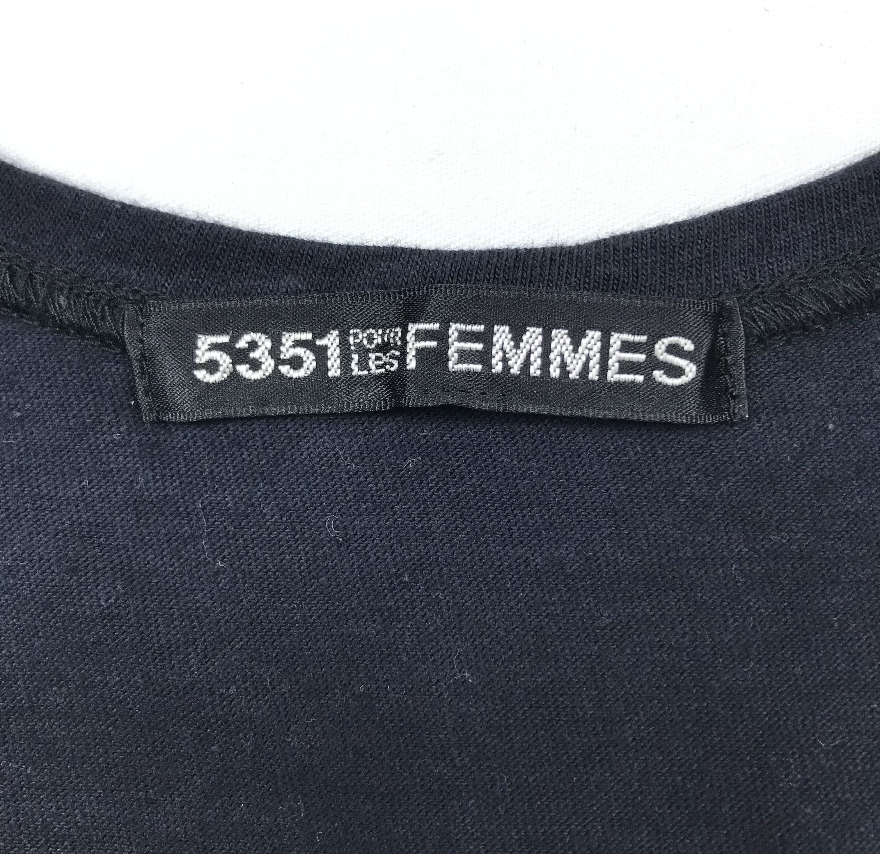 5351 POUR LES HOMMES Vintage 5351 Pour Les Hommes 'Seven Nation Army' Tank Top Size ONE SIZE - 8 Thumbnail