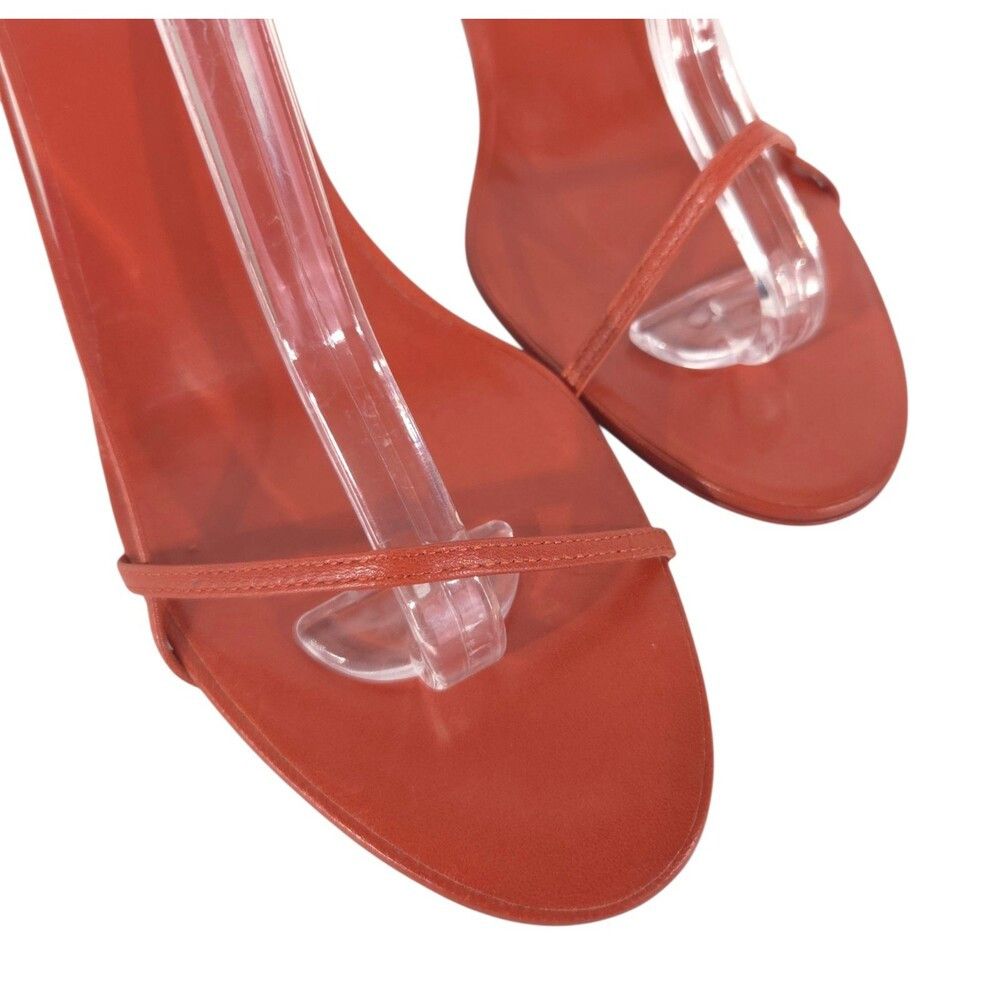 The Row The Row Bare Sandals US 12 EU 42 Womens Brick Red Strappy Size US 12 / IT 42 - 3 Thumbnail