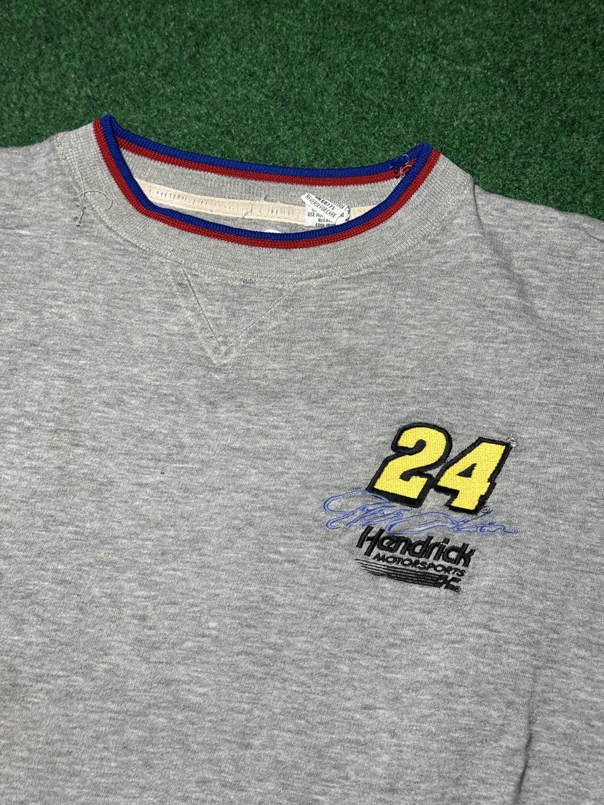 Chase Authentics Vintage 90s Jeff Gordon Chase Authentics Nascar Sweatshirt Size US L / EU 52-54 / 3 - 2 Thumbnail