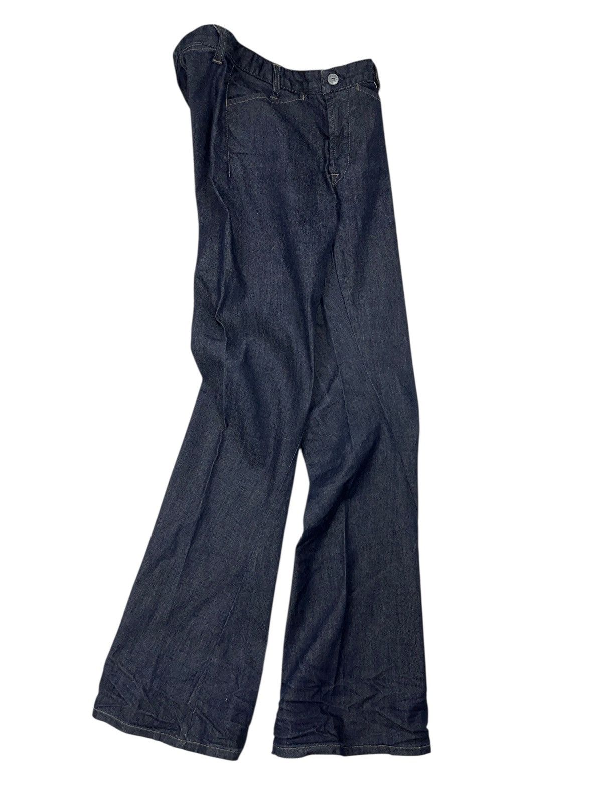 Marithe + Francois Girbaud Vintage 90s Marithe Francois Gibraud Jeans Flared Bootcut Size 28" / US 6 / IT 42 - 11 Thumbnail