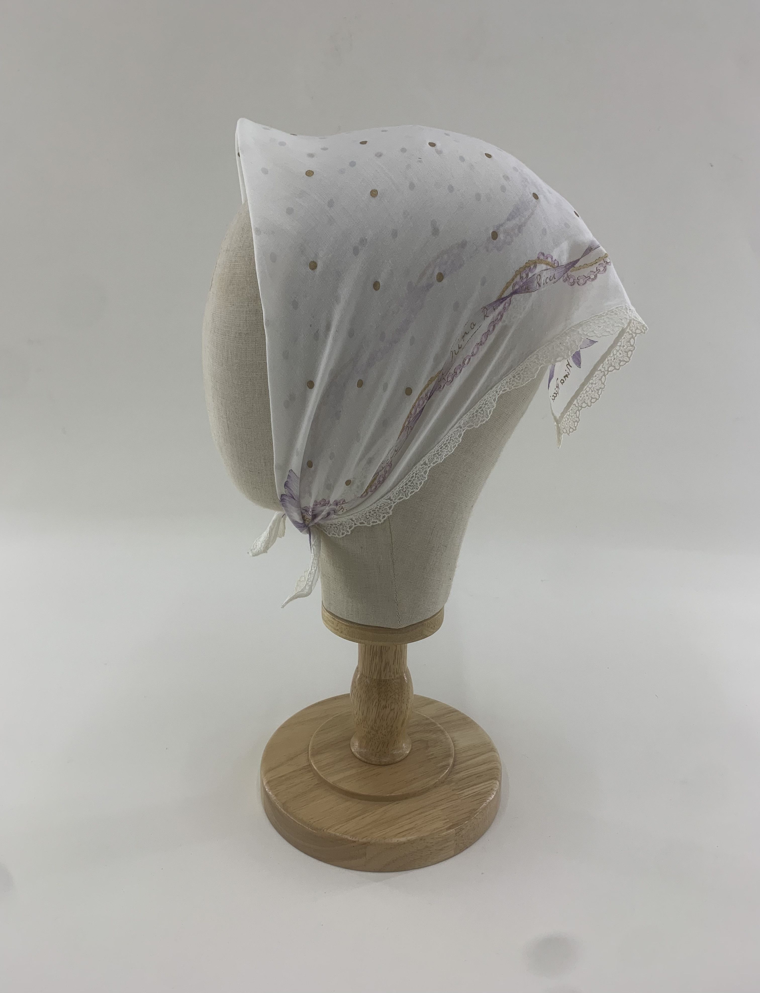 Nina Ricci Nina Ricci Handkerchief Bandana Neckerchief Square TB3473 Size ONE SIZE - 3 Thumbnail
