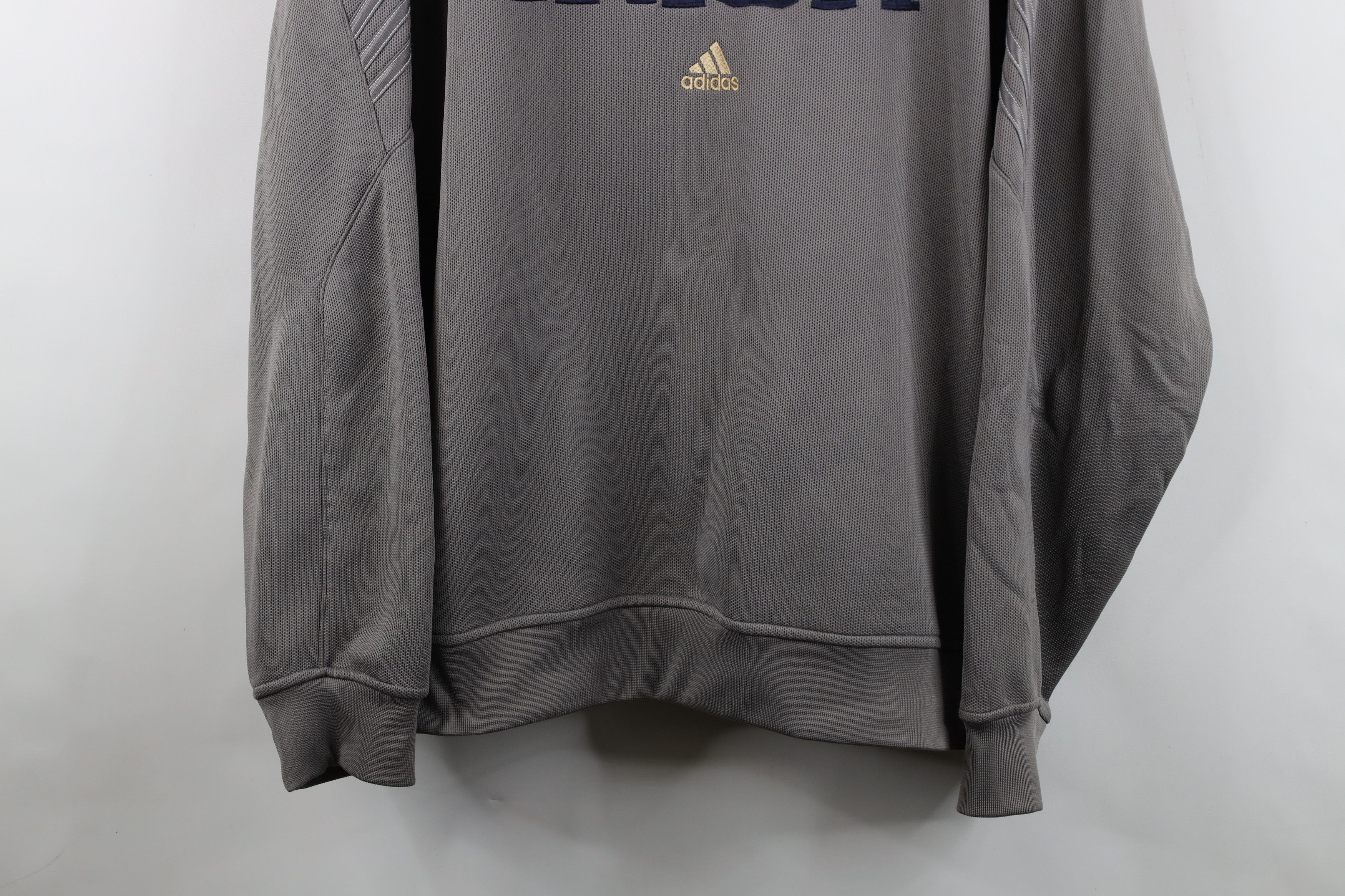 Adidas Vintage Adidas Dame University Football Sweatshirt Gray Size US XXL / EU 58 / 5 - 3 Thumbnail