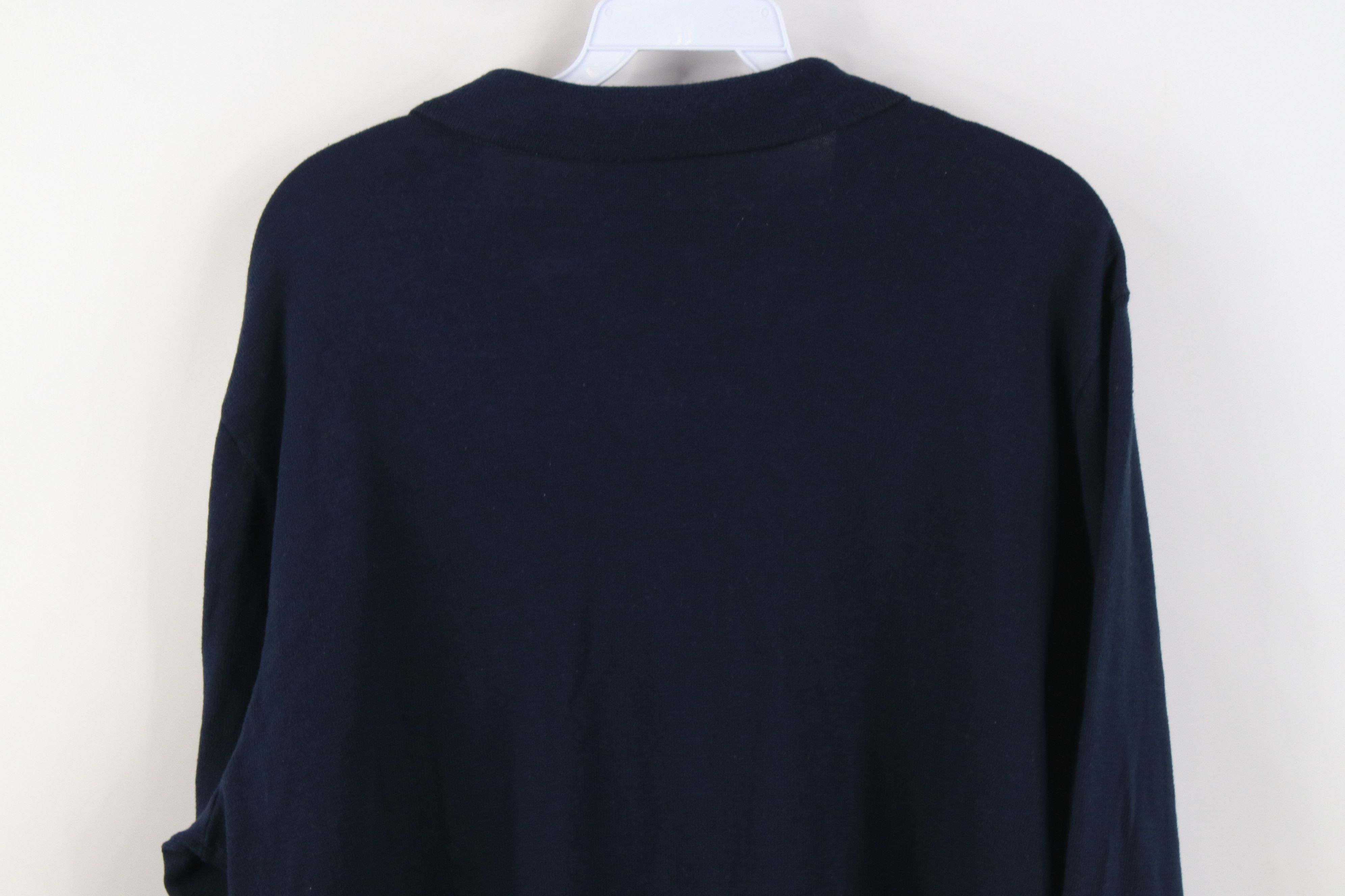 Express Express Rockabilly Panel Striped 1/4 Zip Collared Sweater Size US L / EU 52-54 / 3 - 10 Thumbnail