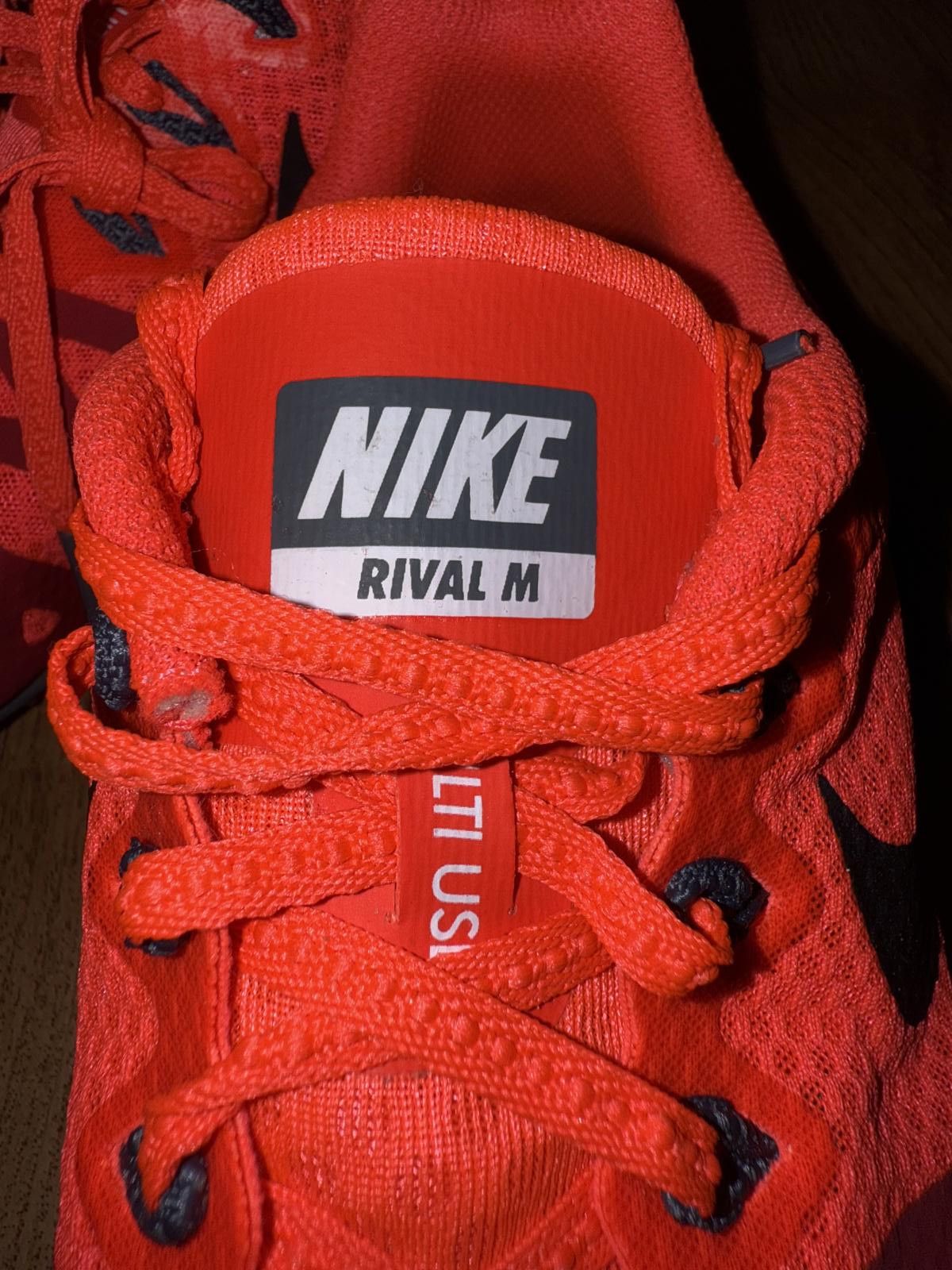 Nike Nike Zoom Rival M8 Bright Crimson Size US 9.5 / EU 42-43 - 8 Thumbnail