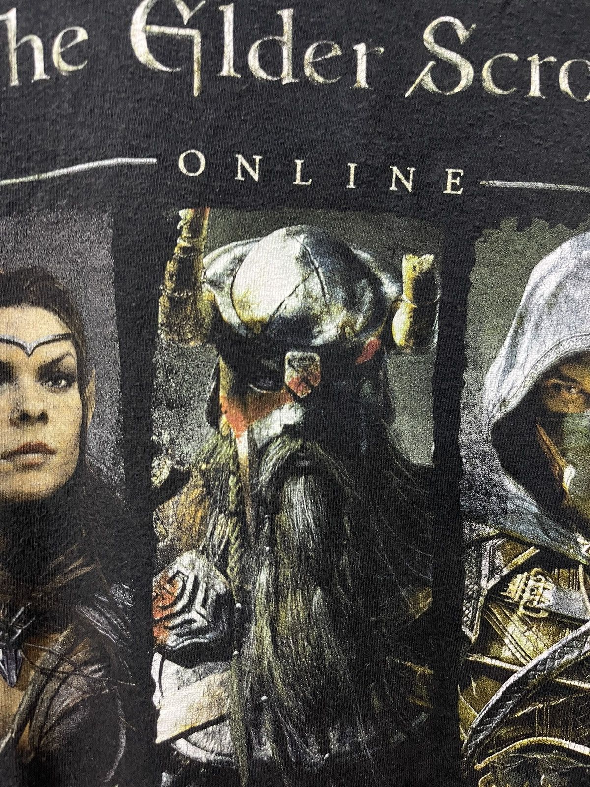 Rap Tees Oversized The Elder Scrolls Online Games By Bethesda Zenimax Size US XXL / EU 58 / 5 - 4 Thumbnail