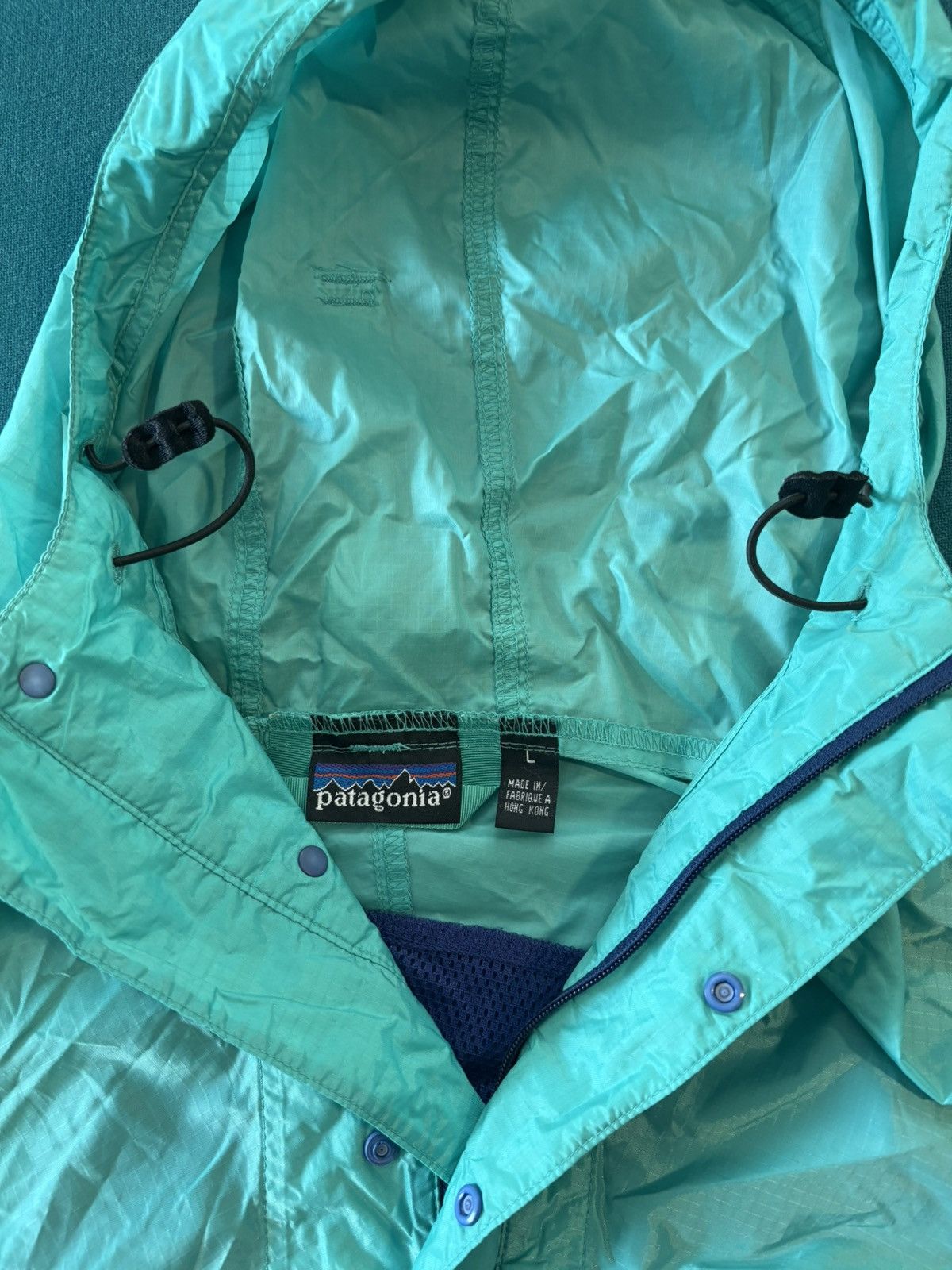 Patagonia × Vintage Vintage Patagonia Raincoat Size US L / EU 52-54 / 3 - 3 Thumbnail
