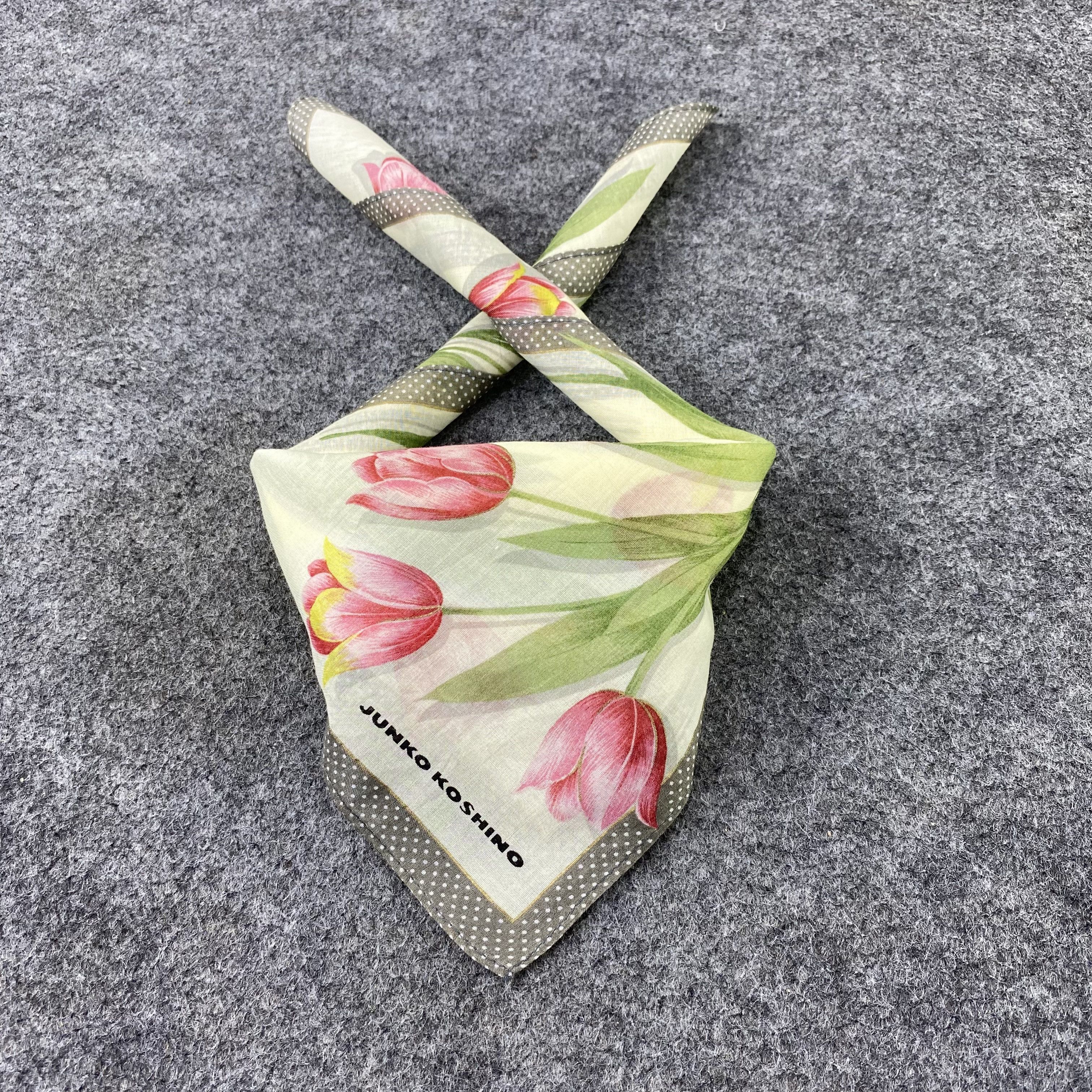Japanese Brand Junko Koshino Handkerchief / Bandana / Neckerchief-B1320 Size ONE SIZE - 2 Thumbnail