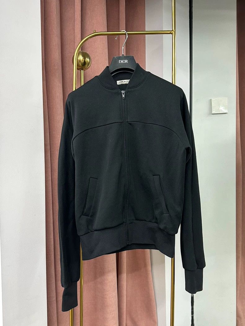 Comme des Garcons Comme des Garcons Black zipper coat long sleeve coat Size S / US 4 / IT 40 - 1 Thumbnail