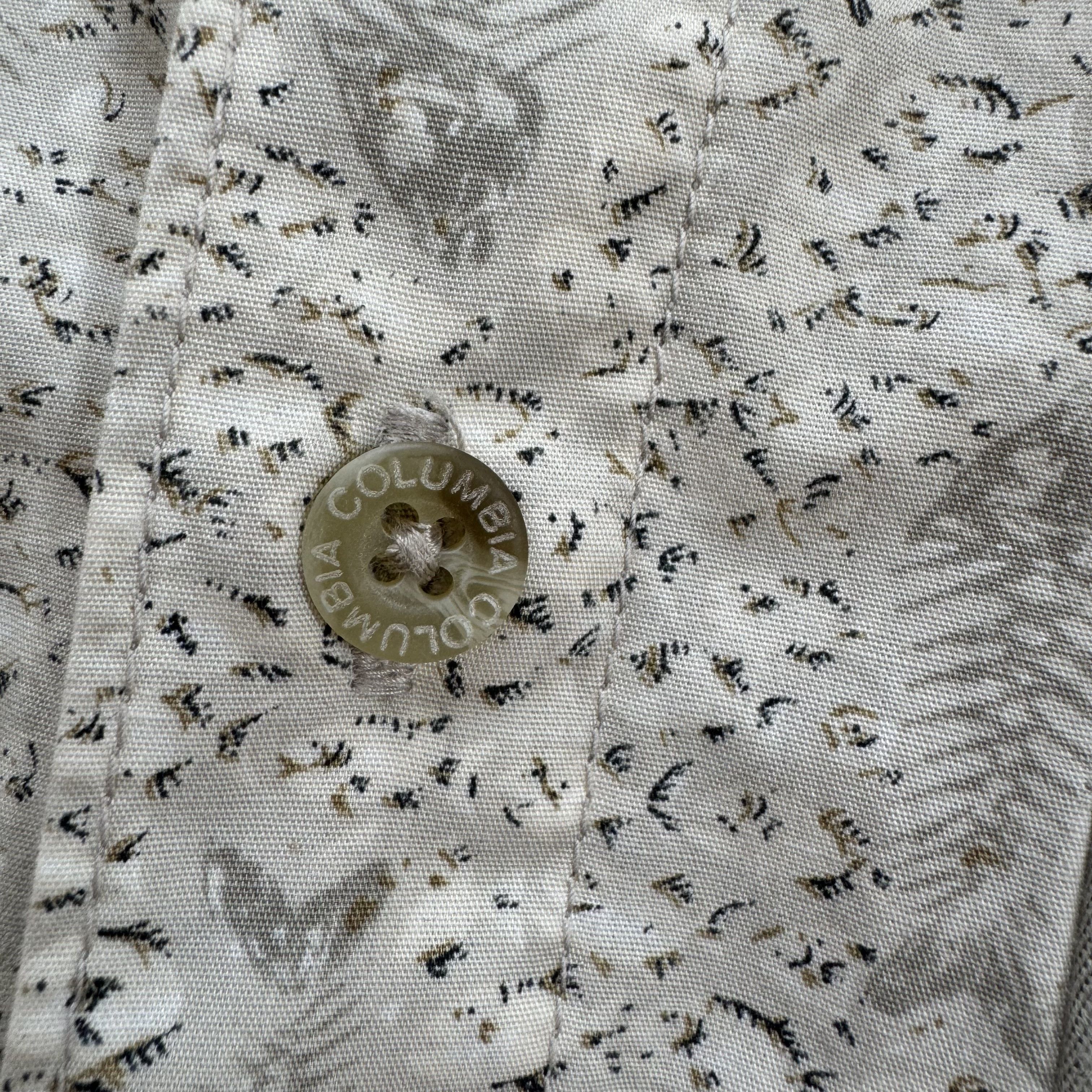 Columbia Vintage Columbia 2001 Button-Down Fish Skeleton Shirt Size US M / EU 48-50 / 2 - 4 Thumbnail