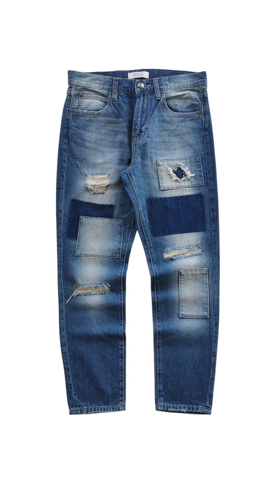 LOWRYS FARM Lowrys farm patches denim jeans style kapital Size 29" - 1 Thumbnail