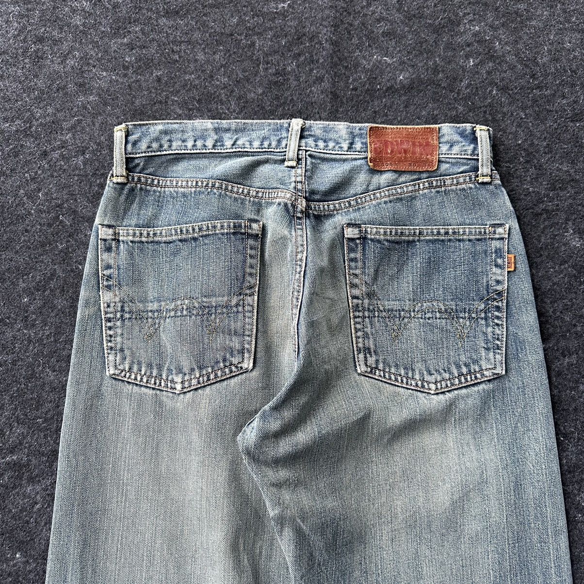Edwin Edwin 505X Selvedge Washed Denim Made in Japan D662 Size US 30 / EU 46 - 4 Thumbnail