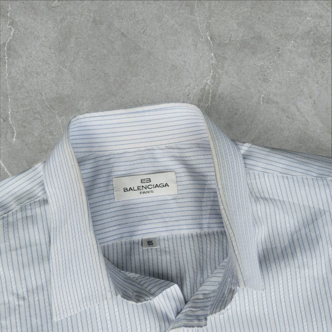 Balenciaga Balenciaga Button Up Short Sleeve Size US L / EU 52-54 / 3 - 4 Thumbnail