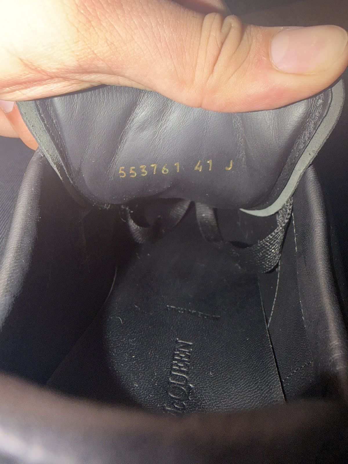 Alexander McQueen Alexander McQueen Oversized Triple Black Leather Size 41 Size US 8 / EU 41 - 11 Thumbnail