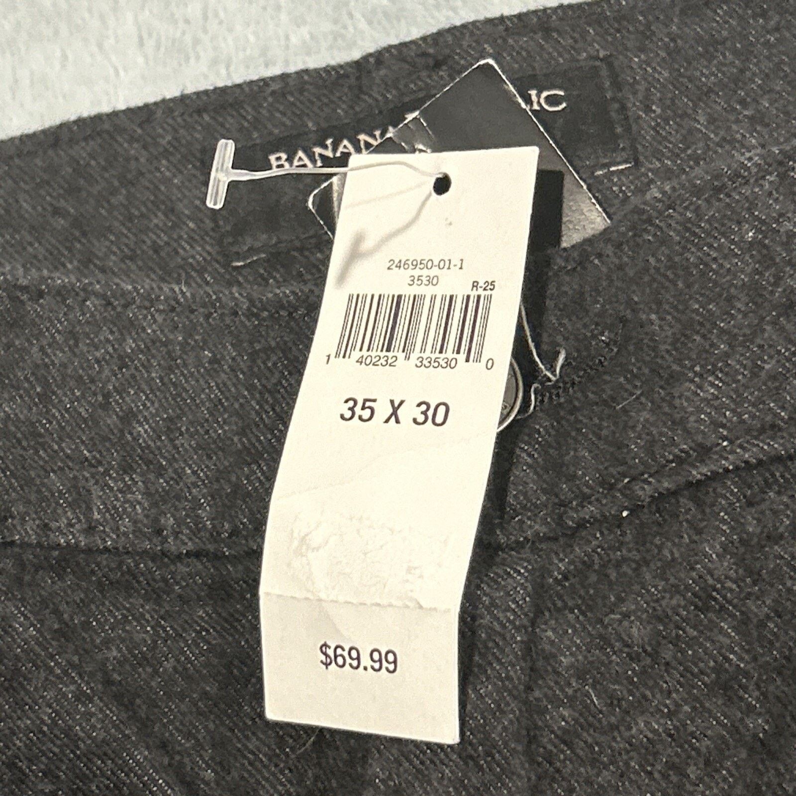 Banana Republic Banana Republic Stretch Slim Straight Pants 35x30 Flannel Size US 35 - 5 Thumbnail