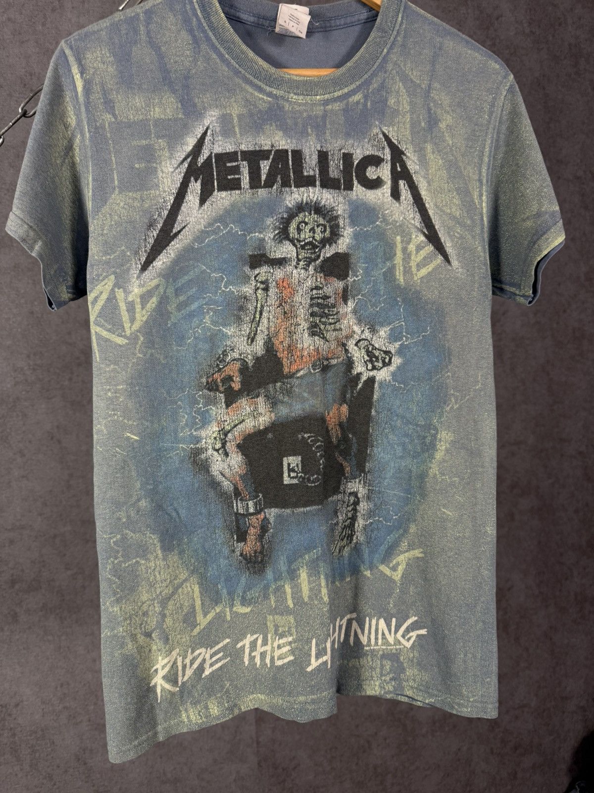 Metallica Metallica rock overprinted band tee Size US S / EU 44-46 / 1 - 4 Thumbnail