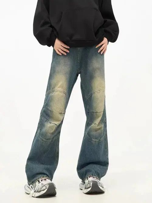 Other Vintage washed and frayed street hip hop Y2K jeans Size US 33 - 5 Thumbnail