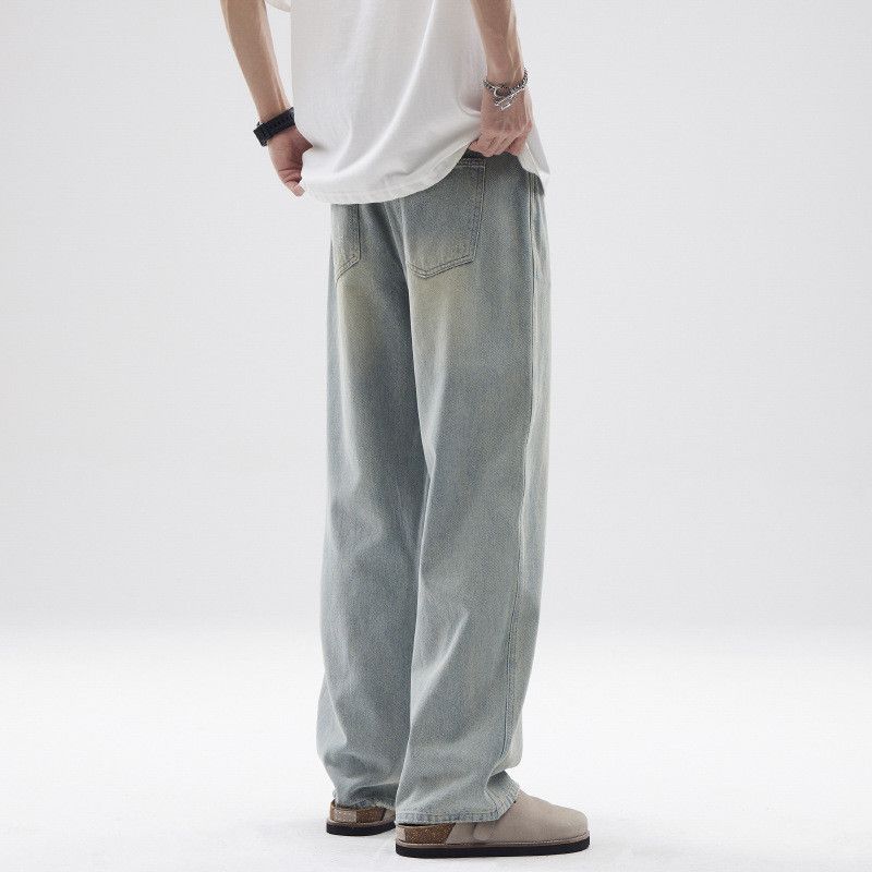Vintage American oversized vintage distressed men's baggy jeans Size US 32 / EU 48 - 3 Thumbnail