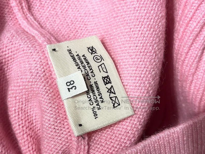 Hermes Hermes Pink cashmere wool sweater dress Size XS / US 0-2 / IT 36-38 - 4 Thumbnail