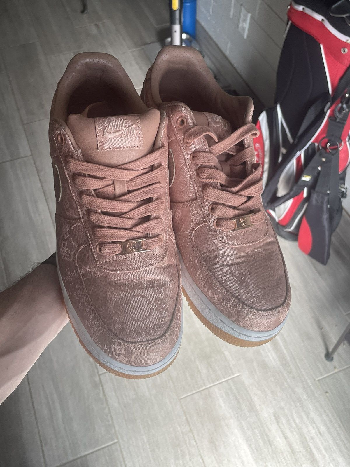 CLOT × Nike Clot Nike Air Force One “Rose Silk” Size US 9 / EU 42 - 2 Thumbnail